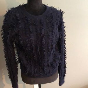 NWOT banana republic navy sweater medium